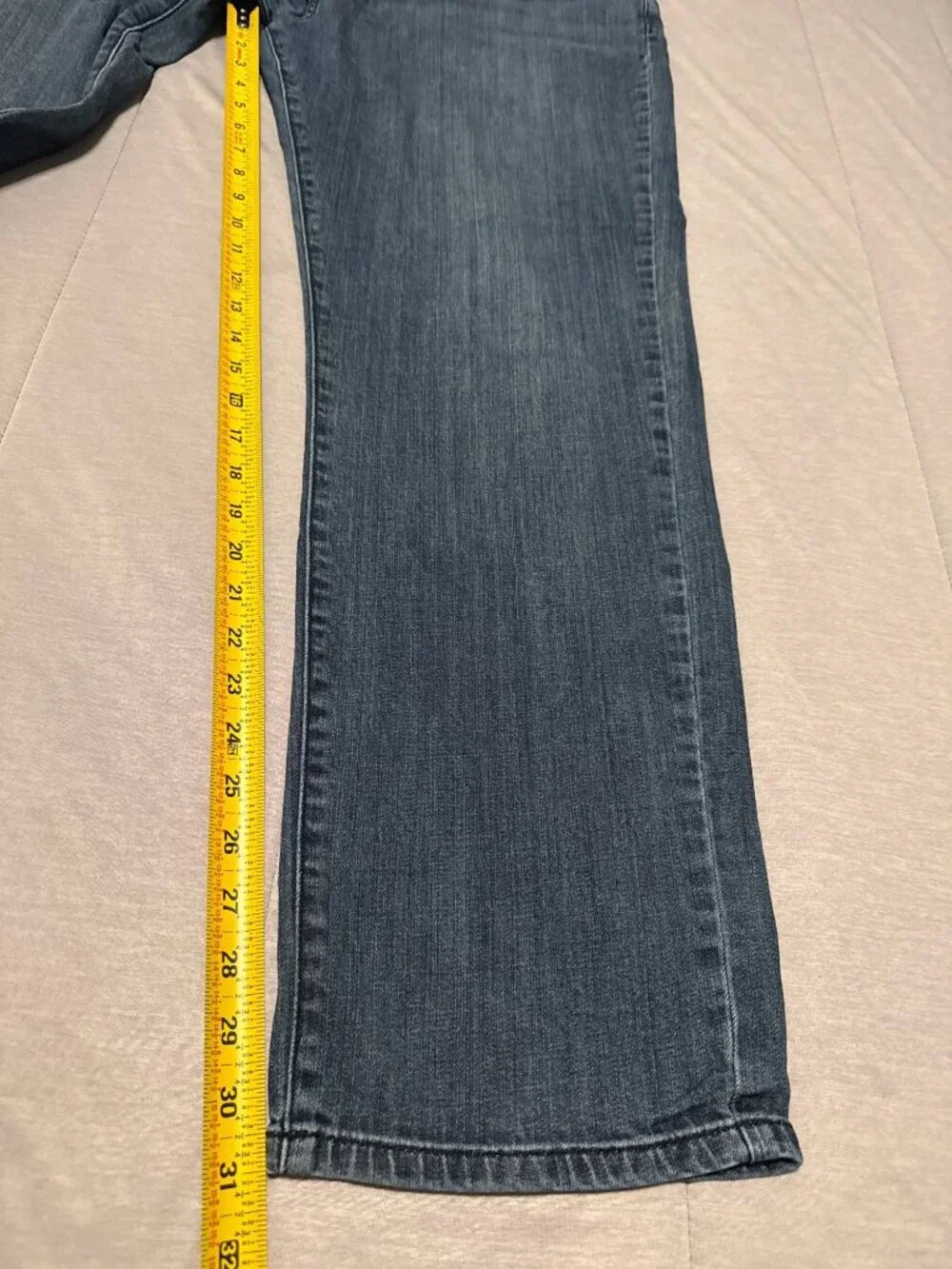 Lucky Brand 221 Original Straight Leg Denim Jeans Mens W38 L32 Dark Wash Zip Fly